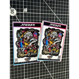 Tem Dán Rice Sticker Hổ 6.5x8.7 ricedecal