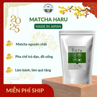 Bột Matcha Haru dùng thử 50g và 100g
