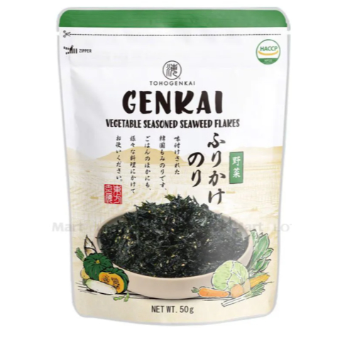 Rong Biển Vụn Trộn Cơm Cho Bé Genkai Vị Rau Củ 50g