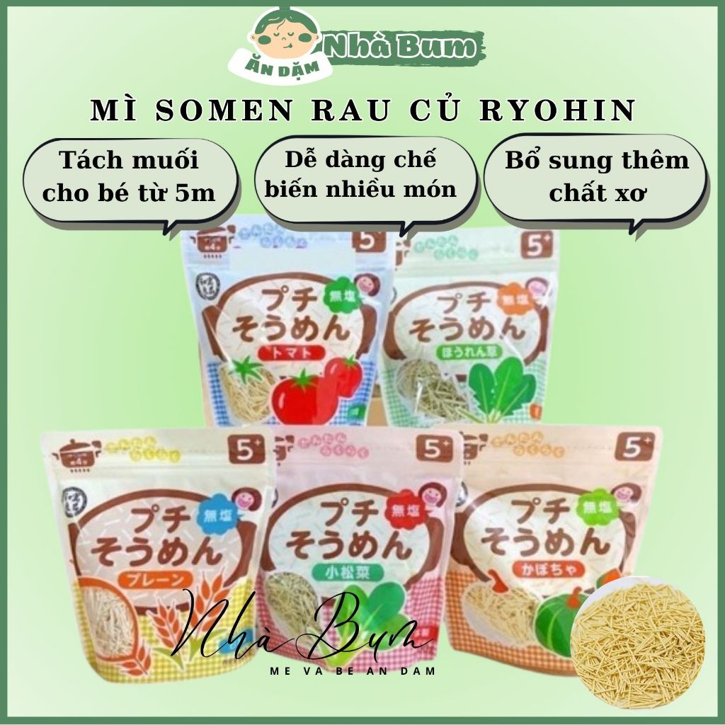 [12/2026] Mì Somen tách muối Ryohin 5m+