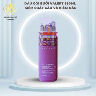 Dầu Gội Bưởi Kiểm Soát Gàu Và Kiềm Dầu VALERT GRAPEFRUIT 850ML (Mẫu Mới 2025)