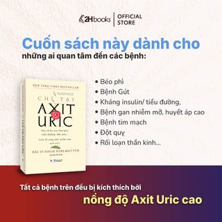 Sách Chỉ Tại Axit Uric - 2H Books HCM