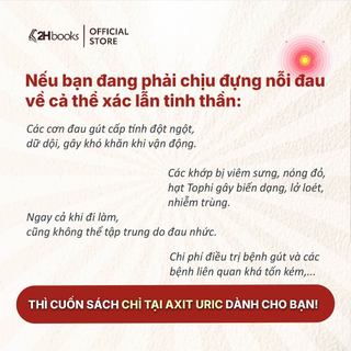 Sách Chỉ Tại Axit Uric - 2H Books HCM