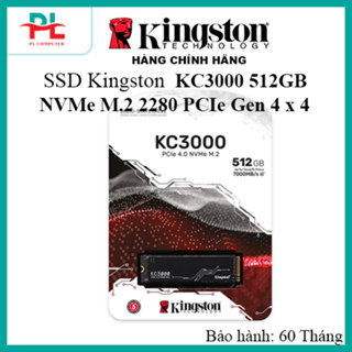 Ổ cứng SSD Kingston KC3000 512GB NVMe PCIe Gen 4.0 ( SKC3000S/512G ) - Hàng Chính Hãng - BH 5 NĂM