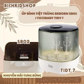  Máy úp bình sữa tiệt trùng UVC sấy khô và bảo quản SB02 BEBORN   Bảo hành 12th   