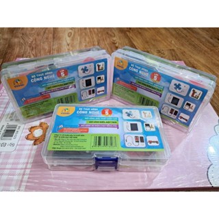 { Nowship hoả tốc }Bộ thực hành công nghệ điện lớp 5 được sản xuất theo Thông tư số 37/2021/TT-BGDĐT