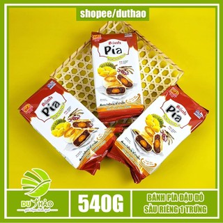 Bánh pía đậu đỏ sầu riêng trứng Tân Huê Viên 540g, đặc sản bánh pía Sóc Trăng