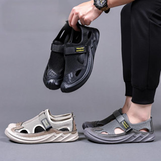 Dép Sandal Nam Thoáng Khí, Đế Cao Su Cao Non Bền Đẹp Chống Trơn Trượt 8099