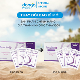 |Dạng gói| Dầu gội snow clear one dạng gói 5ml hỗ trợ sạch gàu, sạch nấm da đầu