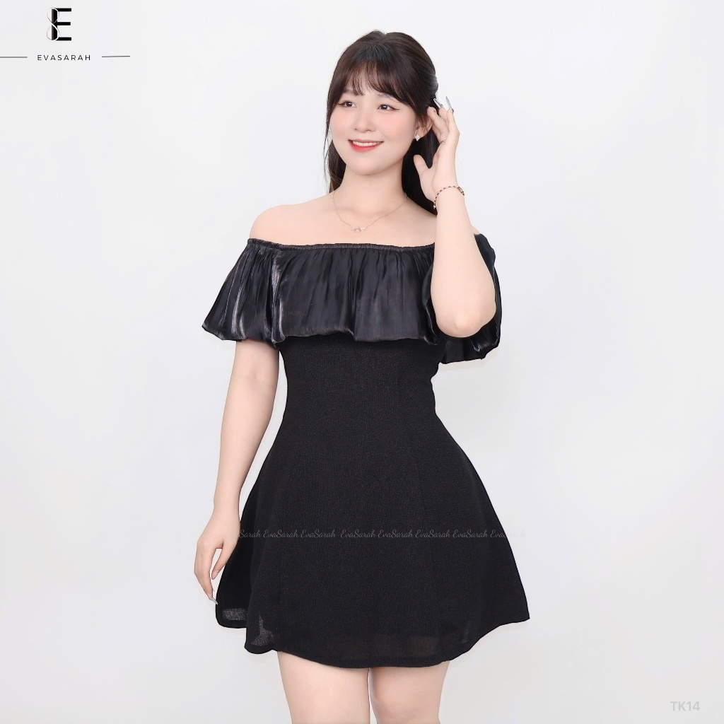 [MÃ TK14] - ĐẦM TRỄ VAI SANG TRỌNG