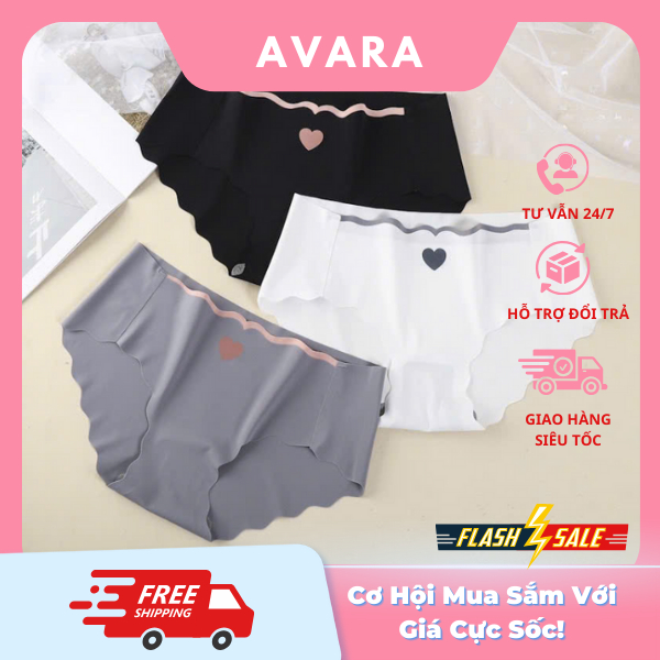 Quần Lót Nữ - Quần Su Tim Kháng Khuẩn Không Đường May Không Lộ Viền Avaran BL07