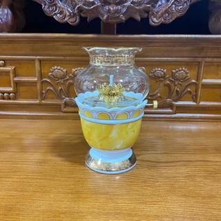 Đèn Dầu Thờ Cúng Gốm Sứ Cao Cấp Nhiều Màu