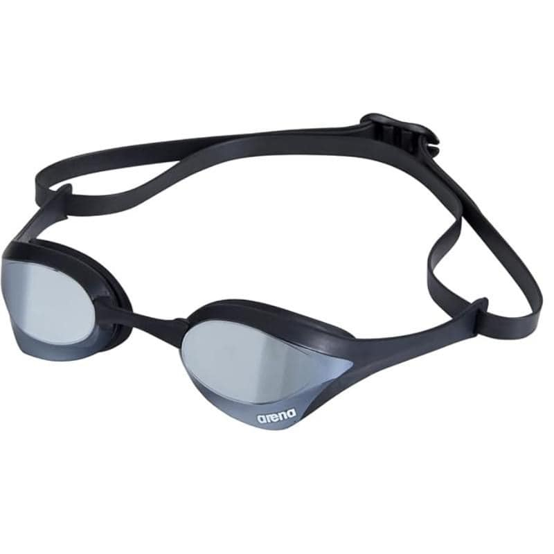 Kính Bơi Arena Cobra Ultra Mirror Non Swipe Đen Bạc