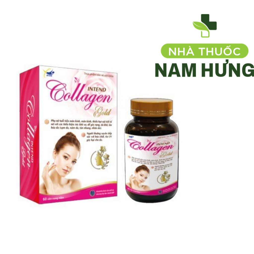 INTEND COLLAGEN GOLD - hộp 60 viên