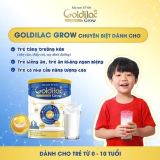 Sữa công thức Goldilac Grow 650g - Sữa tăng cân cho bé từ 6-36 tháng