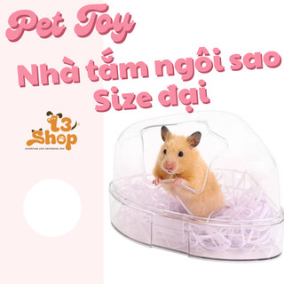 Nhà tắm ngôi sao dành cho hamster (kể cả bear tạng to) - T3 PETS SHOP
