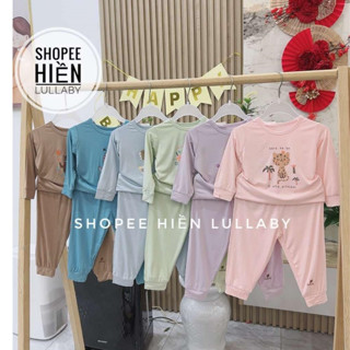 [Lullaby/ Chính Hãng] Bộ dài tay Lullaby chất thun lạnh cho bé trai,bé gái từ 12m - 4y