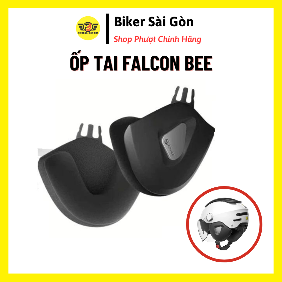 Đệm Lót Ốp Tai Nón Bảo Hiểm Falcon Bee F14