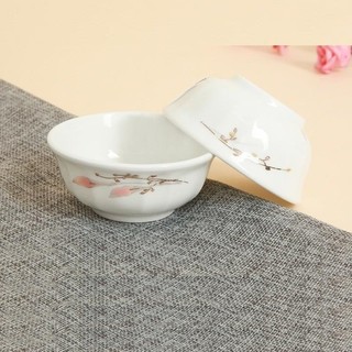 Bát Tương, Đĩa chấm Sứ Chuankuo Hoa Lan Hồng 1012 cao cấp