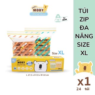 [Chính hãng]. Túi zip đa năng Moby