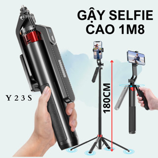 Gậy chụp ảnh 4 chân Tripod điện thoại livestream, quay phim, chụp ảnh kéo dài 180cm, có remote