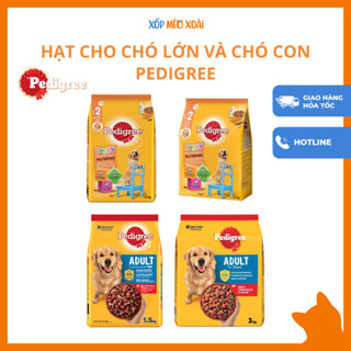 Thức Ăn Hạt Cho Chó Pedigree - Thức ăn khô cho chó vị gà trứng sữa, bò, rau củ dinh dưỡng, khỏe mạnh