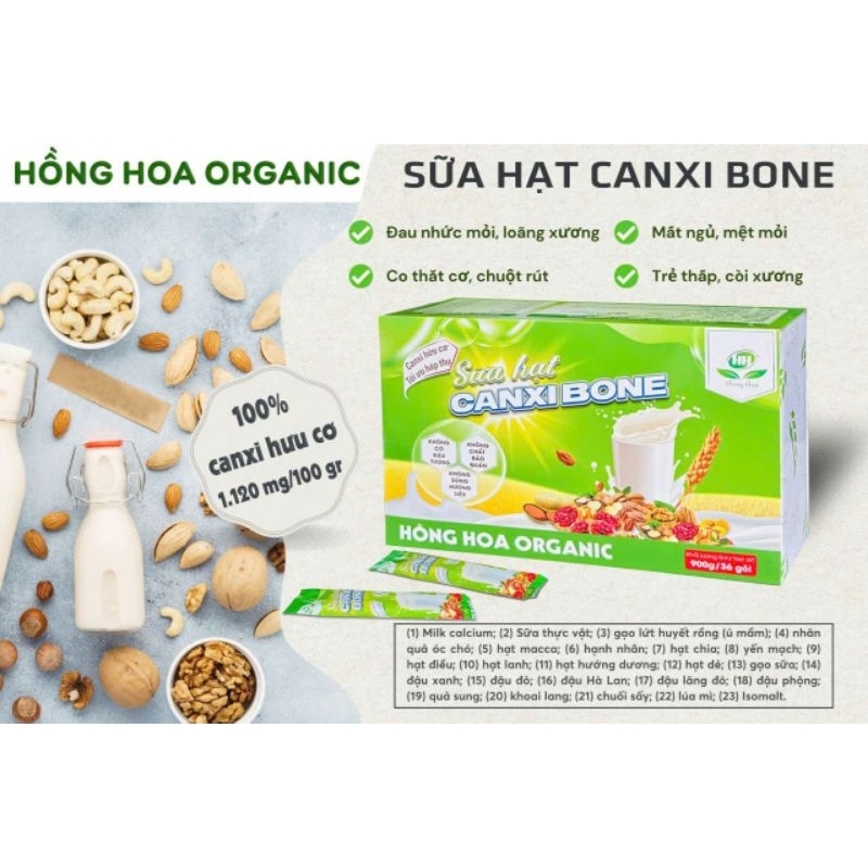 Sữa hạt Canxi Bone
