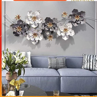 Tranh Sắt Treo Tường Nghệ Thuật Họa Tiết Dây Hoa Thuật Kích Thước 125cmx50cm Decor Nhà Cửa Sang Trọng,Độc Đáo