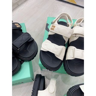 TH.STORE Xăng đan và dép xăng đan đế bằng min trần chỉ 703