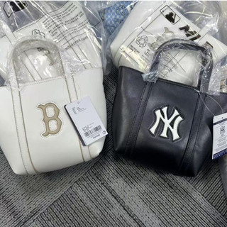 Túi Tote Canvas Xô MLB NY Basic New York Yankees Tote Bag Full Tag Code