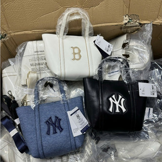 Túi Tote Canvas Xô MLB NY Basic New York Yankees Tote Bag Full Tag Code