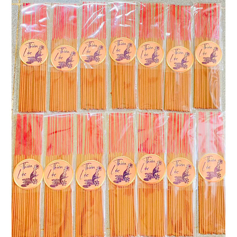 Nhang Phát Tài Hương Thiên Lộc Cao Cấp Thơm Nồng Dễ Chịu - Tép 15 Nén Tặng