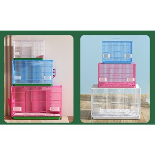  Lồng chim sơn tĩnh điện kích thước 60x40x40 dành cho chim chào mào yến phụng lovebird 