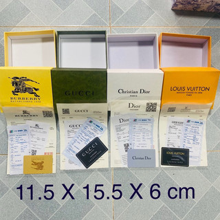 Cambo Hộp cứng carton đựng ví & thắt lưng , hộp + thẻ + bill , hộp dio , hộp L , hộp G , hộp bbr