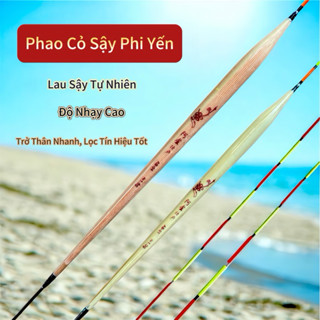 Phao Cỏ Câu Đài Phi Yến Chuyên Rô Phi, Cá Nhát, Phao Cỏ Rô Siêu Nhạy Cá