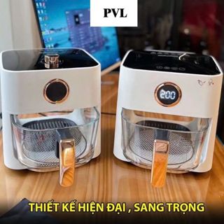 Nồi chiên không dầu PVL QL-02 dung tích 10L lồng kính xuyên thấu , chiên đều 360 độ [ Bảo hành 2 Năm ]