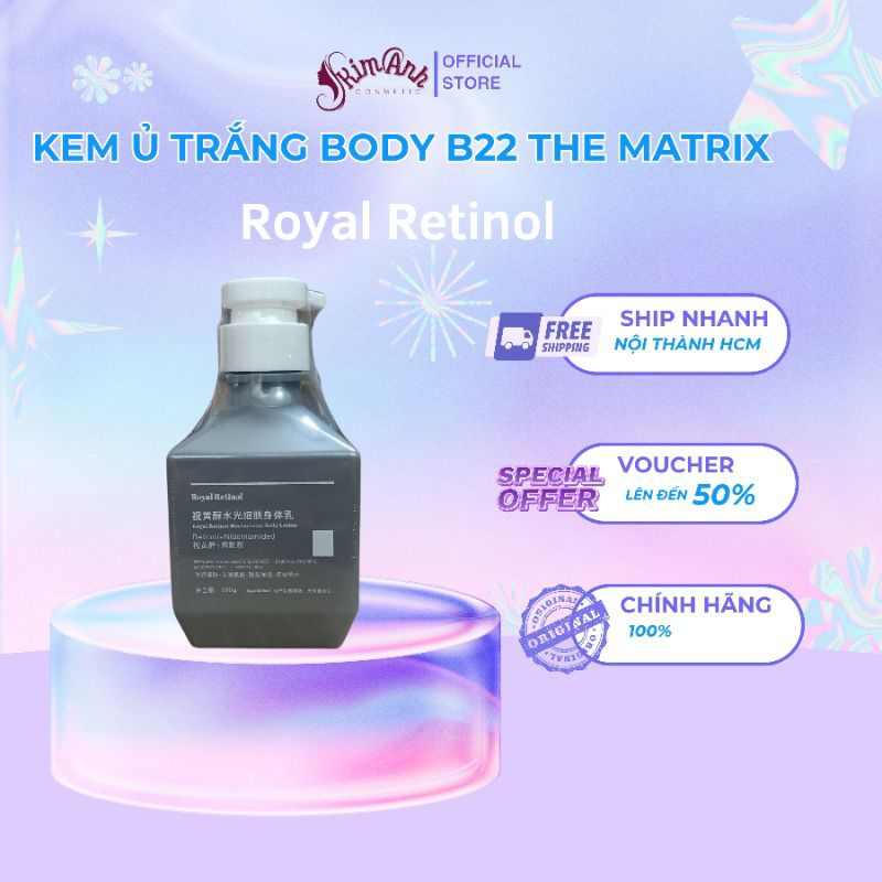 𝐊𝐞𝐦 Ủ Trắng 𝐁𝐨𝐝𝐲 𝐑𝐞𝐭𝐢𝐧𝐨𝐥 𝐁𝟐𝟐 – 𝐌𝐚̂̃𝐮 𝐦𝐨̛́𝐢 𝟐𝟎𝟐𝟑