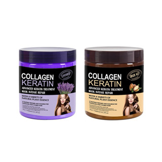 Kem ủ tóc cao cấp KERATIN COLLAGEN1000ml dưỡng tóc hư tổn giúp tóc mềm mượt, phục hồi tóc