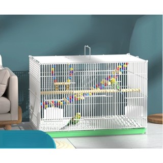 Lồng chim sơn tĩnh điện kích thước 60x40x40 dành cho chim cảnh, chào mào, vẹt, yến phụng, lovebird