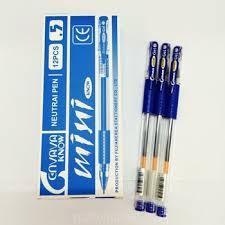 Combo 10 Bút Gel Nước Mini (0.5mm) Mực Xanh Đỏ Đen Tím