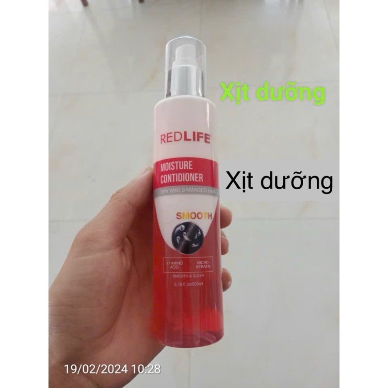 Xịt Dưỡng Tóc Redlife dành cho tóc khô xơ và hư tổn