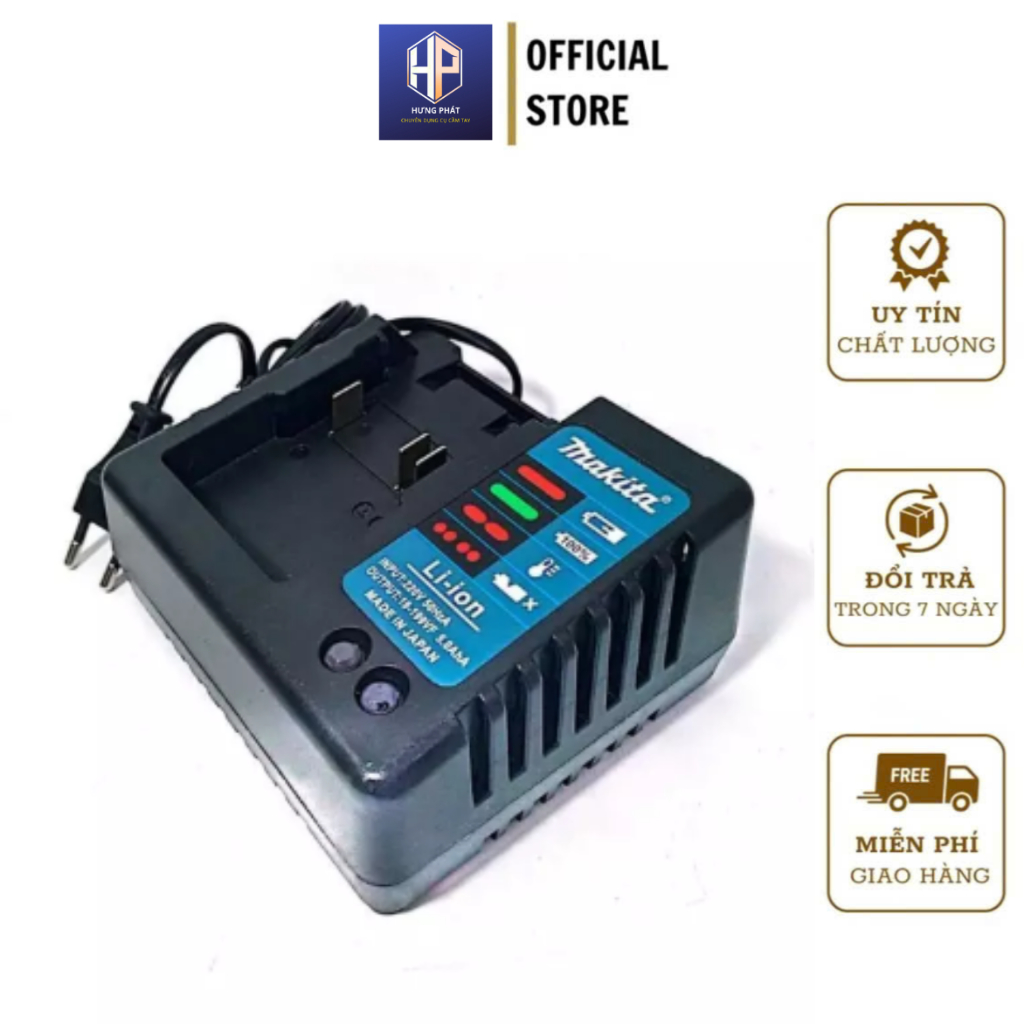 Sạc pin máy khoan, sạc bàn pin 21v cho pin 21v 199v chân pin phổ thông 4cm