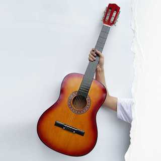 Đàn Guitar Woim Dáng D GU07 Màu Đen