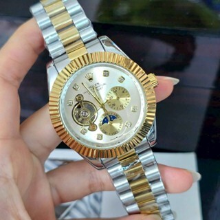 Đồng Hồ Cơ Nam Automatic Kính Sapphire Lộ Máy Chạy Full Kim Sang Trọng Chống Nước Chống Xước BH 3 Năm