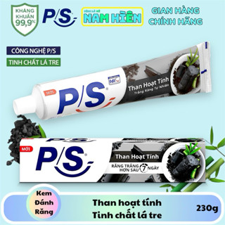  Combo 2 Kem Đánh Răng P S Than Hoạt Tính - Tuýp 230g 