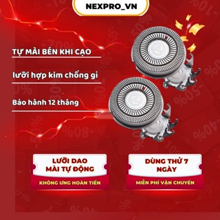 bộ đôi 2 lưỡi chuyên dùng cho các dòng máy cạo râu cao cấp như 585