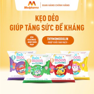 Kẹo dẻo Babimoon Maxthymo bổ sung vitamin C, kẽm, kích thích ăn ngon, hạn chế ốm vặt (30g)
