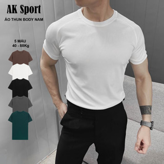 Áo Thun Body Nam, Chất Liệu Thun Gân Co Giãn 4 Chiều, Mềm Mịn, Tôn Dáng – APG02
