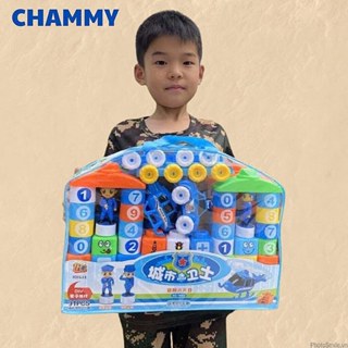 Bộ đồ chơi lego cho bé CHAMMY đồ chơi xếp hình lắp ghép quân đội, cứu hoả, lính hải quân, hello kitty cho bé trai gái