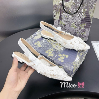 Sandal ren hoa đế bệt Fullbox